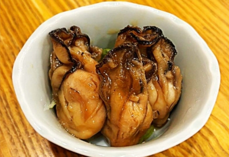 かきごま油漬け（Oysters pickled in oil）