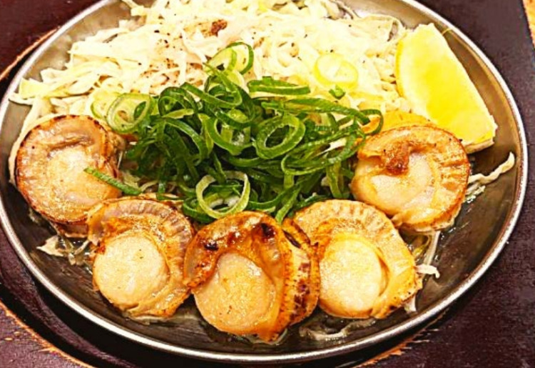 ホタテバター焼き（Grilled Scallops in butter）