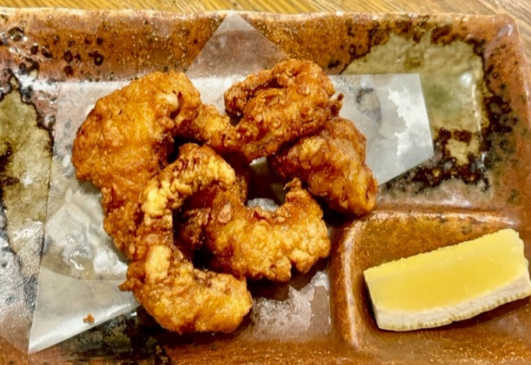 たこ唐揚げ（Fried octopus）